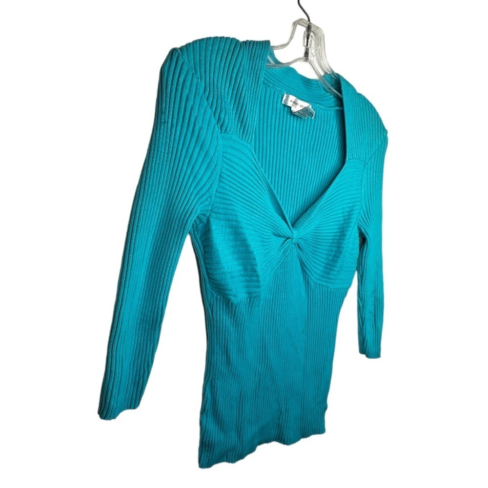 August Silk Ribbed Sweater - Picture 3 of 5
